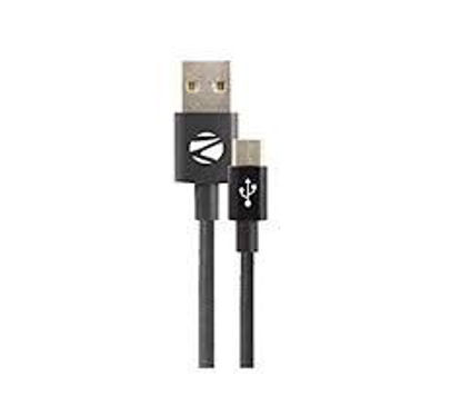 Picture of Zebronics UMC100 B Micro USB data cable charger for all android mobile phones Samsung, Nokia, LG, Lenovo, Xiaomi, HTC, Sony, Micromax, Motorola