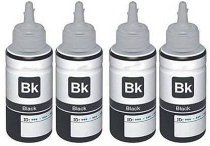 Picture of Refill Ink For Use In Epson M100, M200 Printers - Black Refill Ink 100 ML Each Bottle Single Color Ink Bottle  (Black)