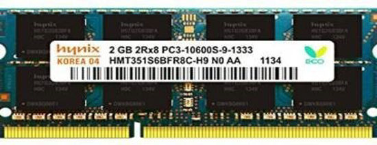 Picture of Hynix 2GB DDR3 1333MHz DDR3 2 GB Laptop Hynix 2GB DDR3 1333MHz SODIMM Laptop Ram (HMT125U6TFR8C)  (Blue)