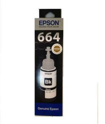 Picture of Epson Original Refill Ink 664 For L100 / L200 / L210 / L220 / L300 / L350 / L500 - 70 ML Ink Black Ink Cartridge