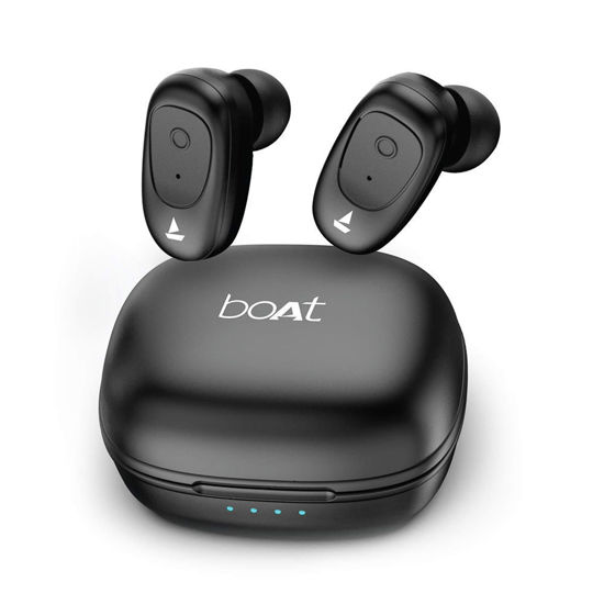 Picture of BOAT Airdopes 203 True Wireless Bluetooth Earphone, Bluetooth  Black